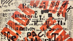 Image qui illustre le mouvement dada dans le graphisme.